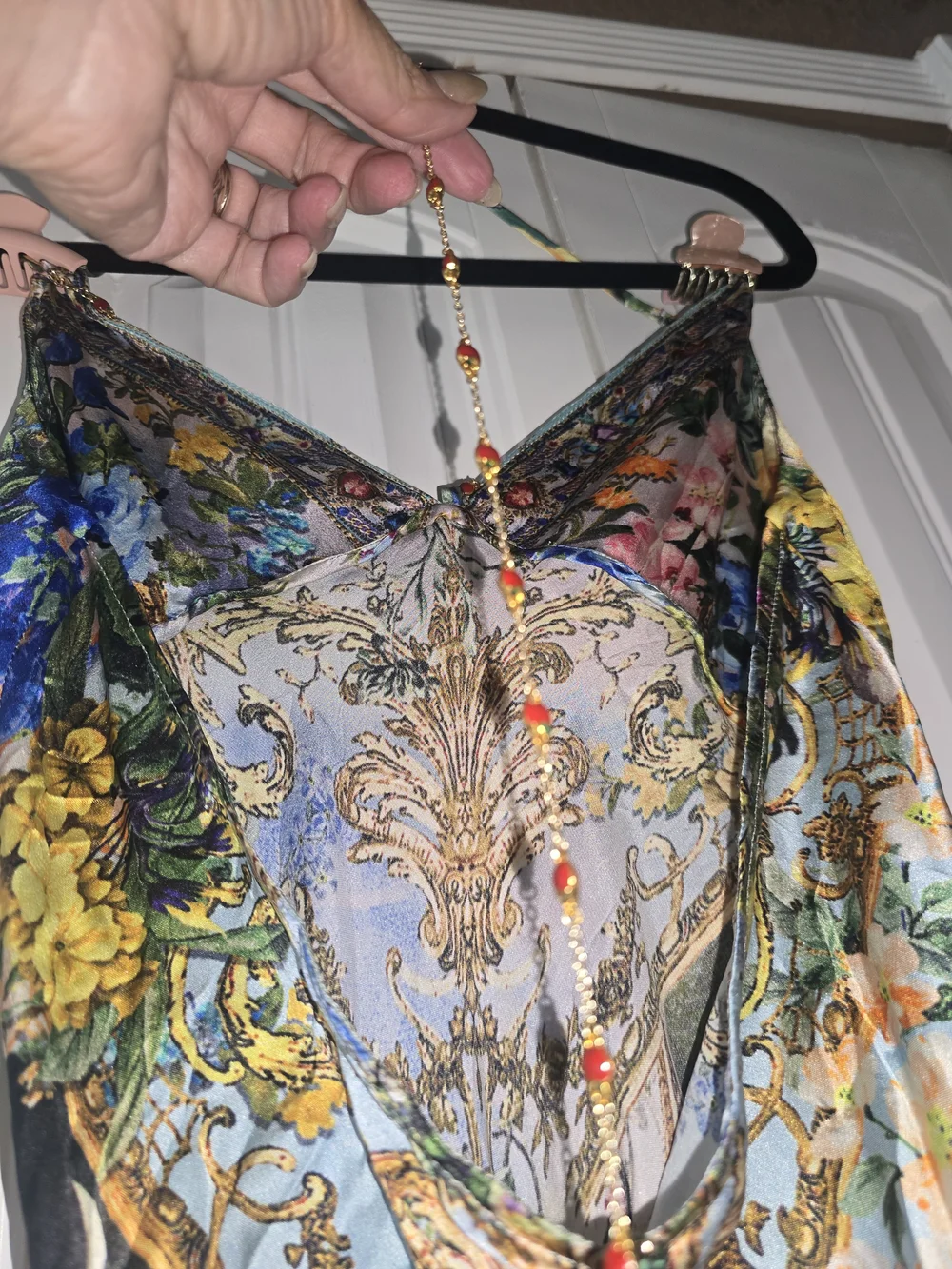 NEW!!Camilla * Unicorn Kindest One Of All Fairy-Tale SILK Maxi Dress Sold Out! - Picture 11 of 14